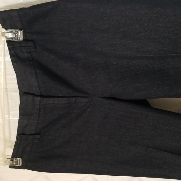 Ann Taylor Loft Womens Denim Cropped Pants Size 10 Blue - Picture 3 of 10